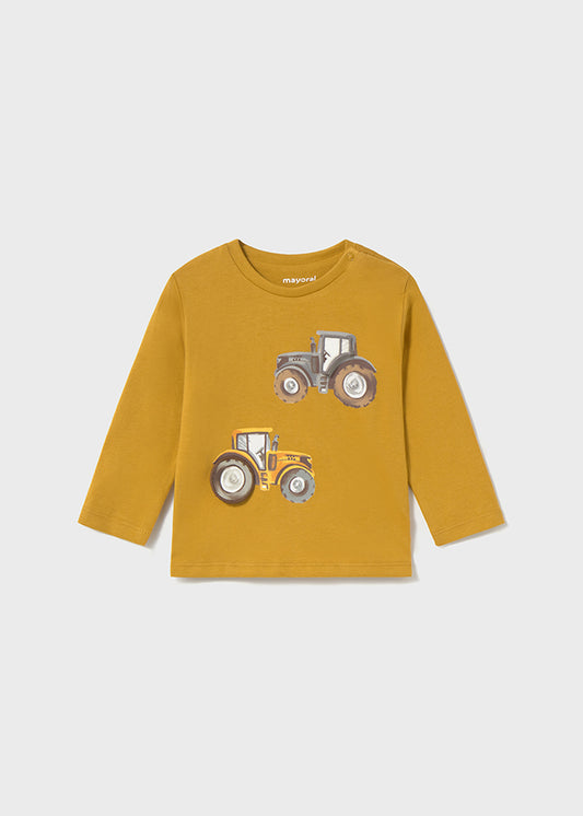 L/s "Play" tractor shirt