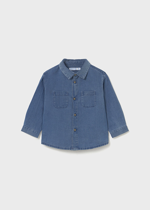L/s denim shirt