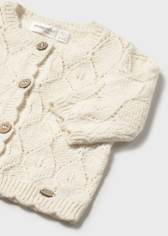 Knit cardigan