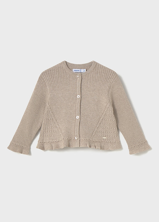 Knit cardigan