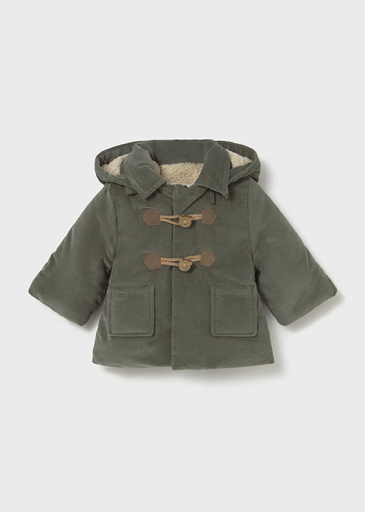 Corduroy trench coat