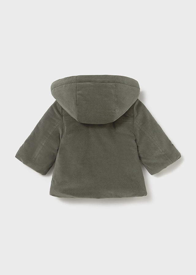 Corduroy trench coat