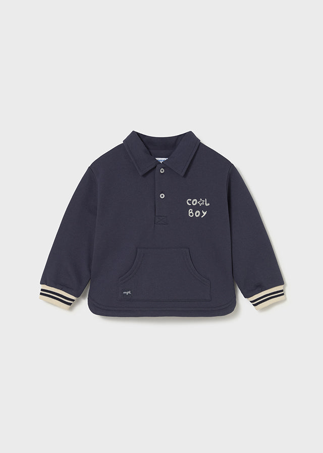 Embroidered pullover