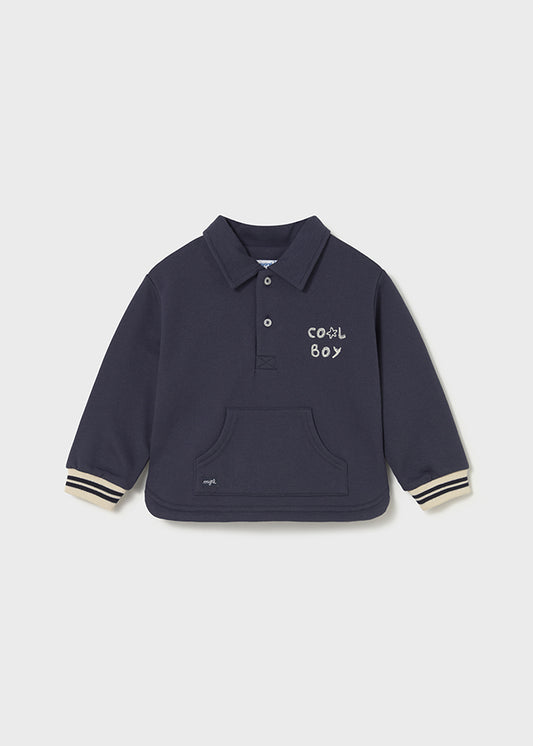 Embroidered pullover