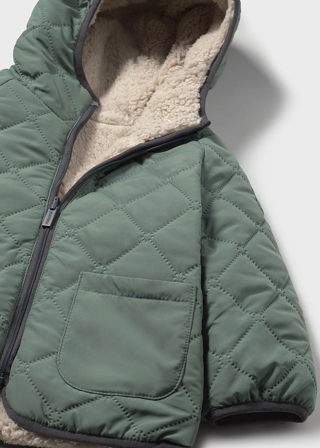 Padded reversible coat