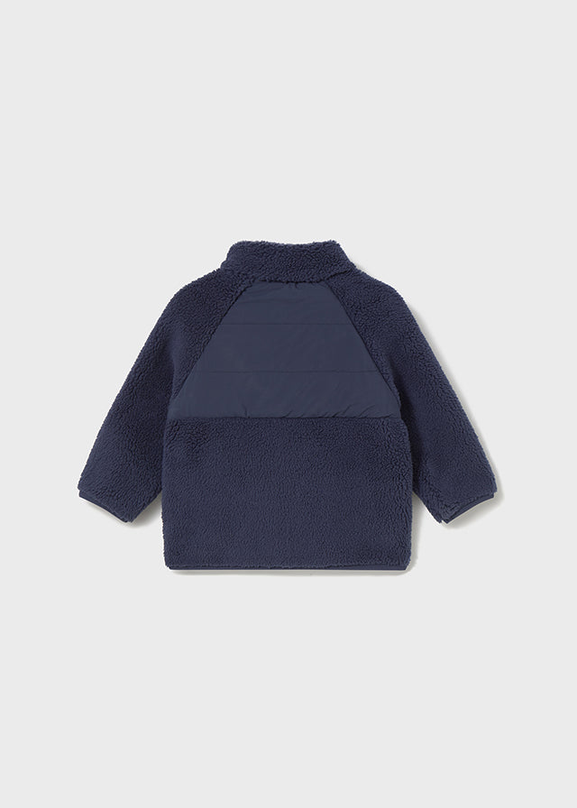 Lined sweater
