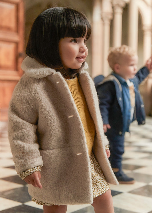 Shearling coat