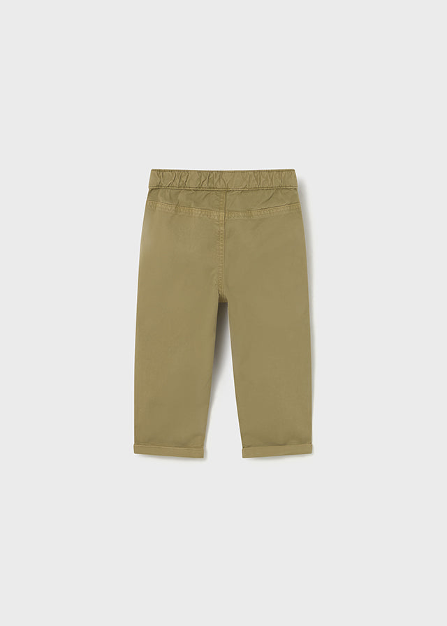 Twill pocket pants