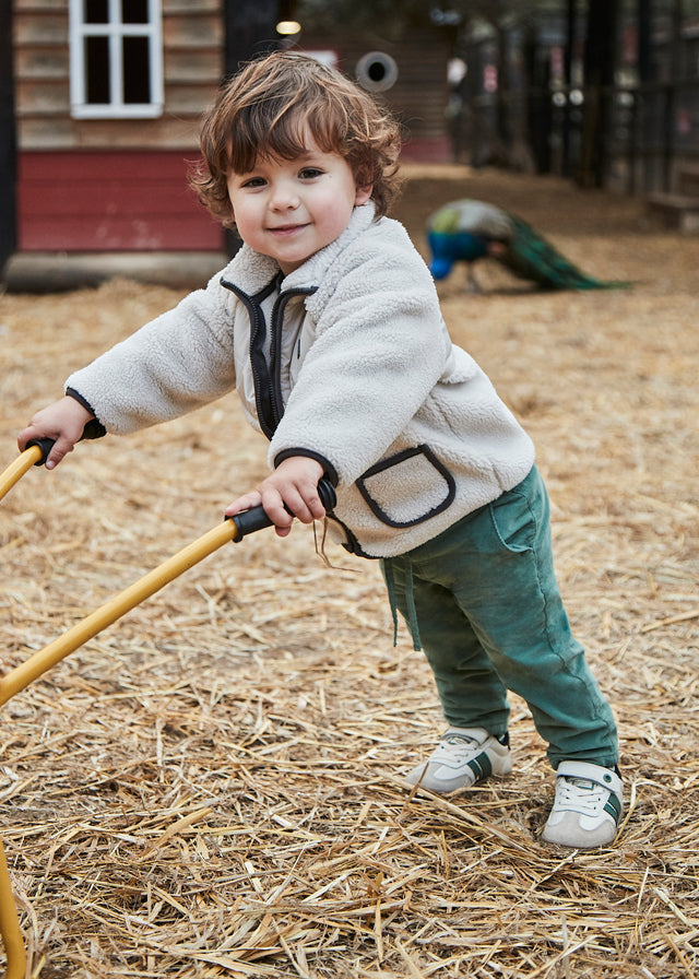 Micro-cord lined trousers