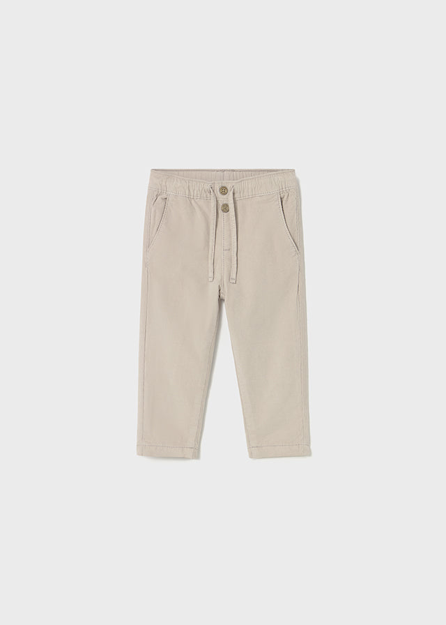 Micro-cord lined trousers