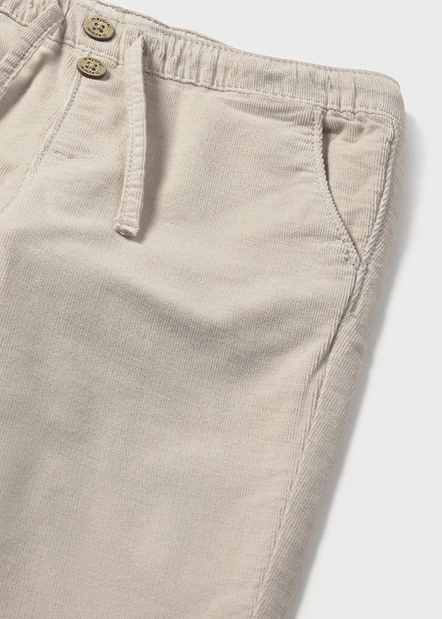 Micro-cord lined trousers