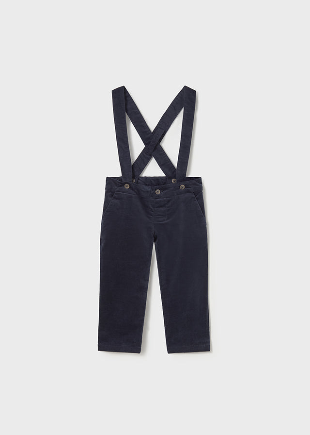 Pants with suspenders