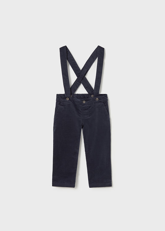 Pants with suspenders