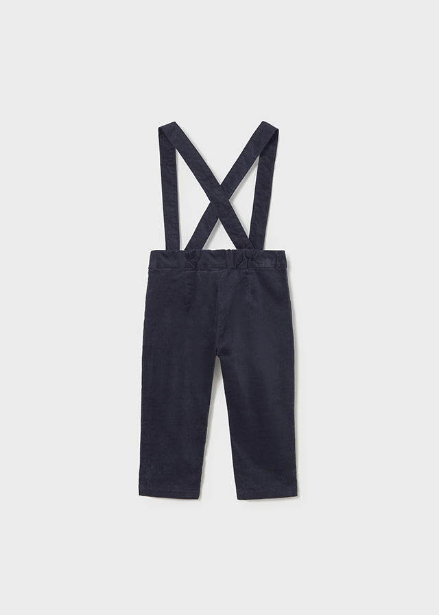 Pants with suspenders