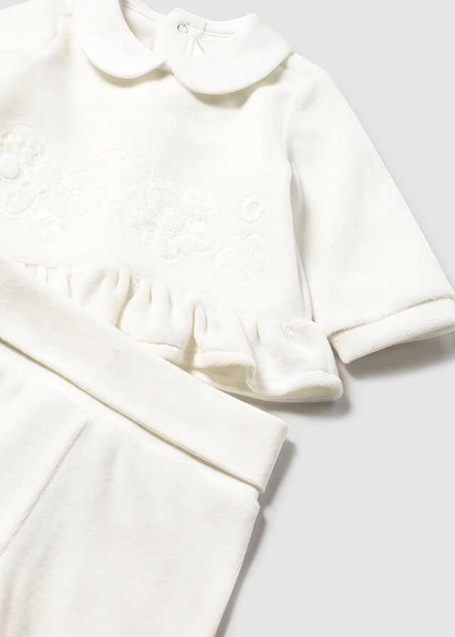 Velour leg warmer set