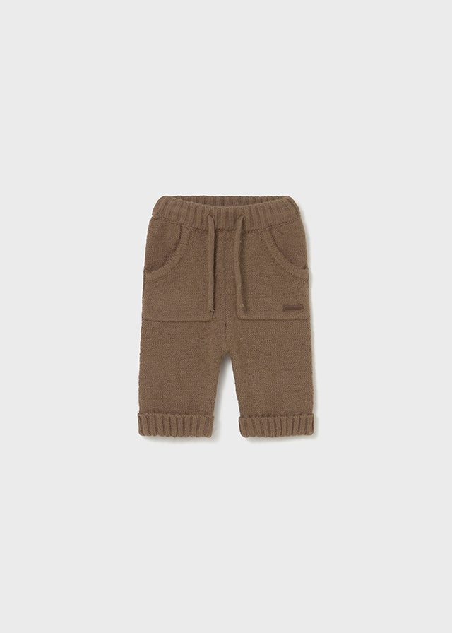 Knitted long pants