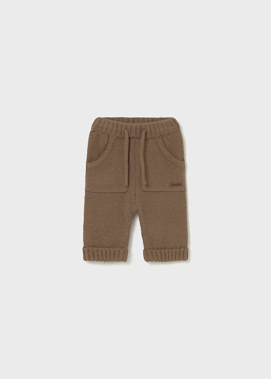 Knitted long pants