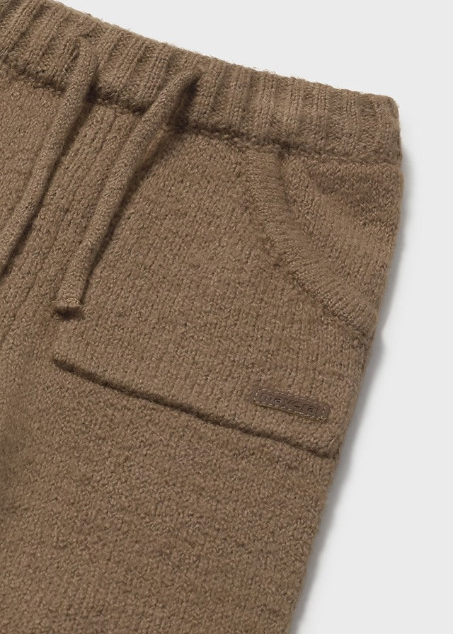 Knitted long pants