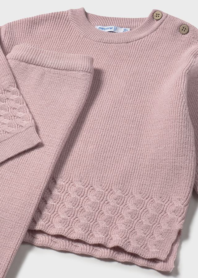 Knit pants set
