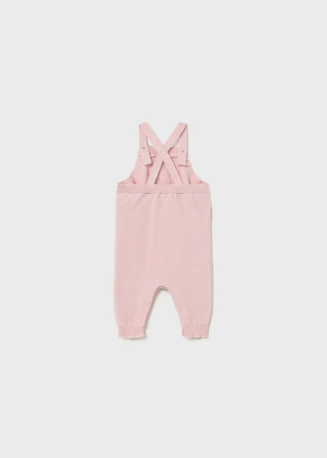 Knit dungarees set