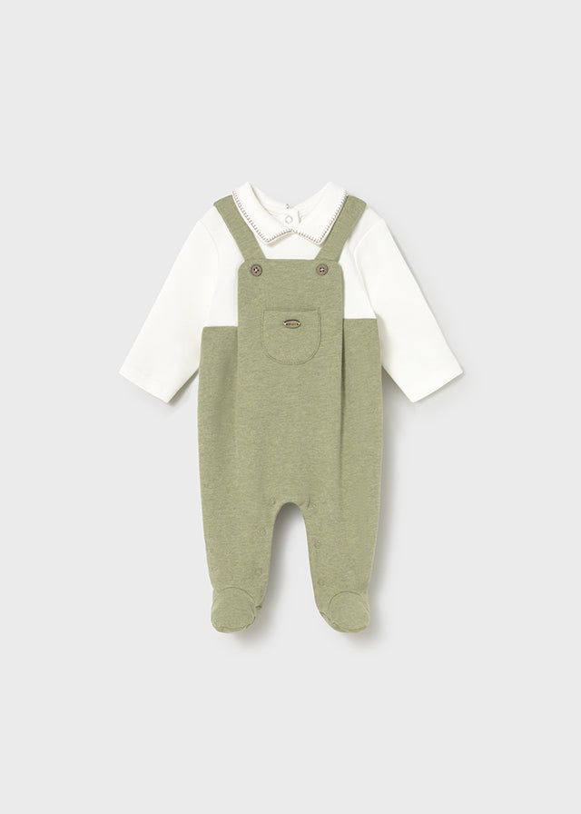 Long bodysuit w/ cardigan