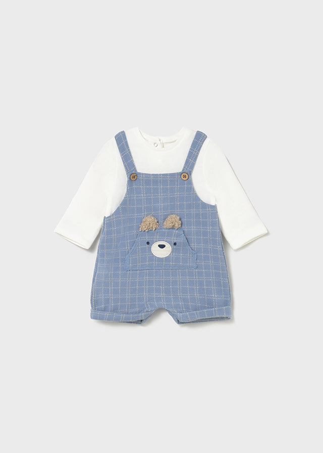 Short soft dungaree