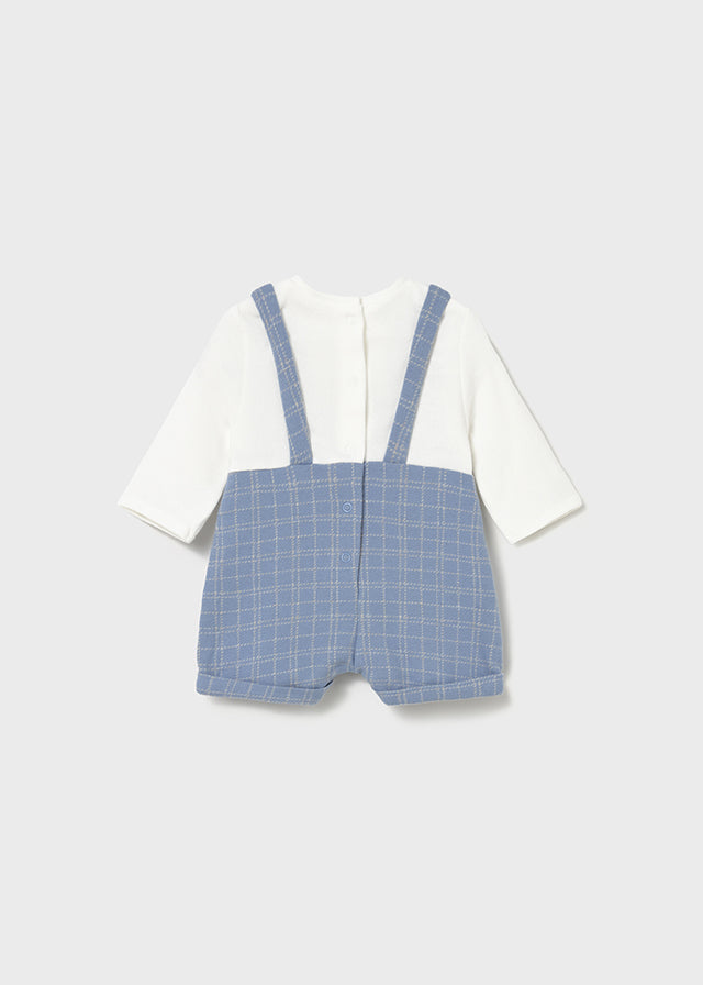 Short soft dungaree