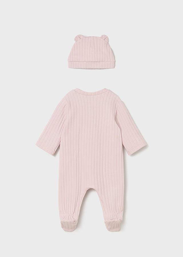 Dungaree and hat set