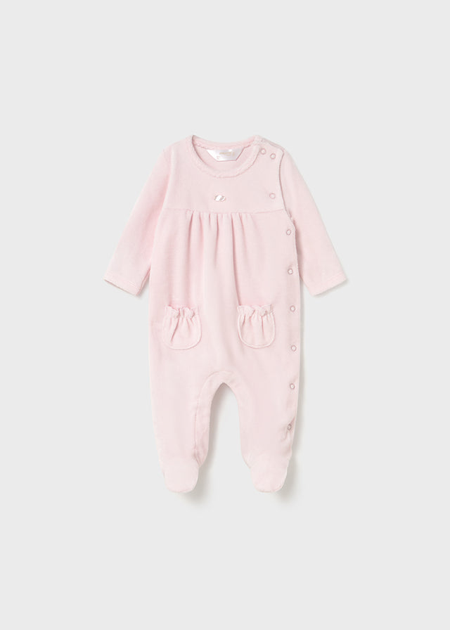 2 Pcs velour onesie
