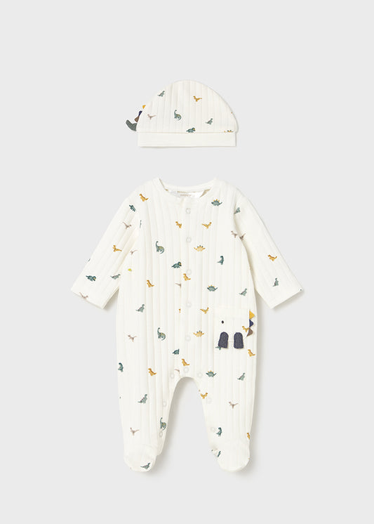 Dungaree and hat set