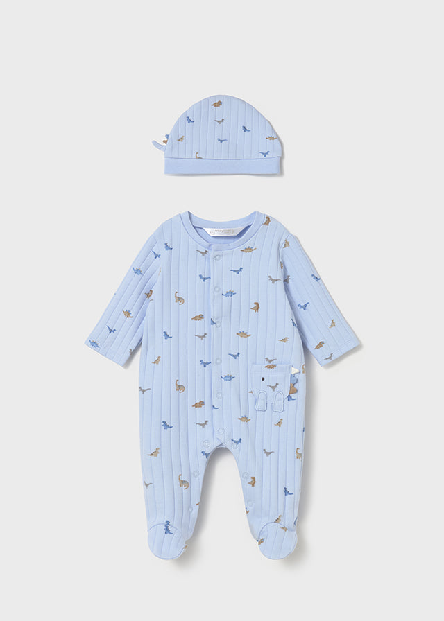 Dungaree and hat set