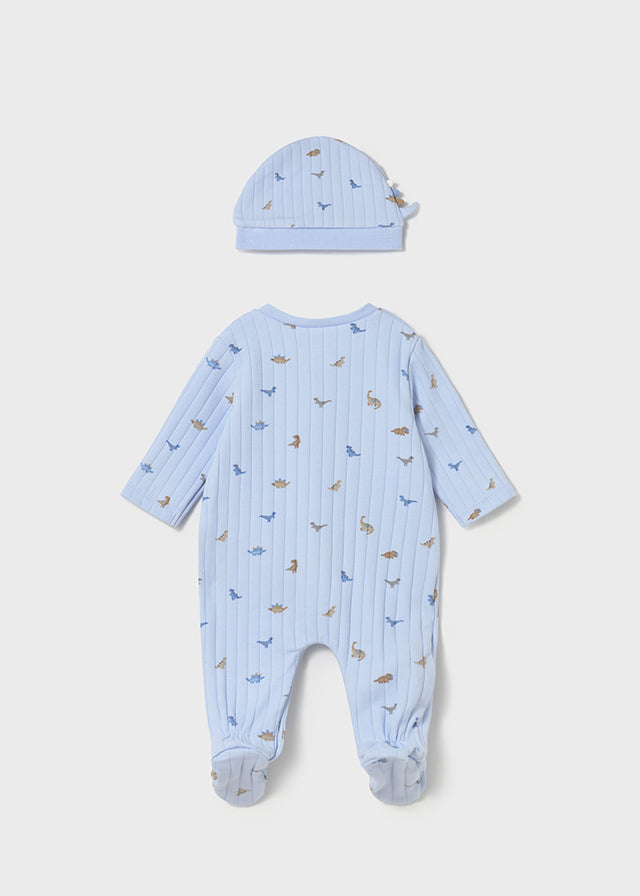 Dungaree and hat set