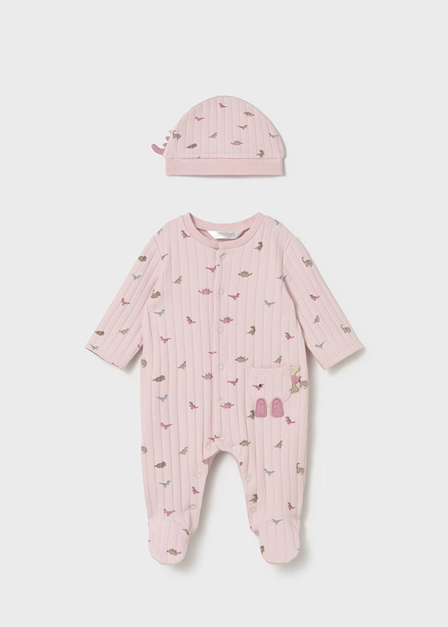 Dungaree and hat set