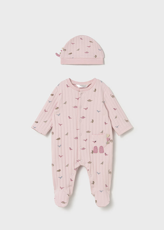 Dungaree and hat set