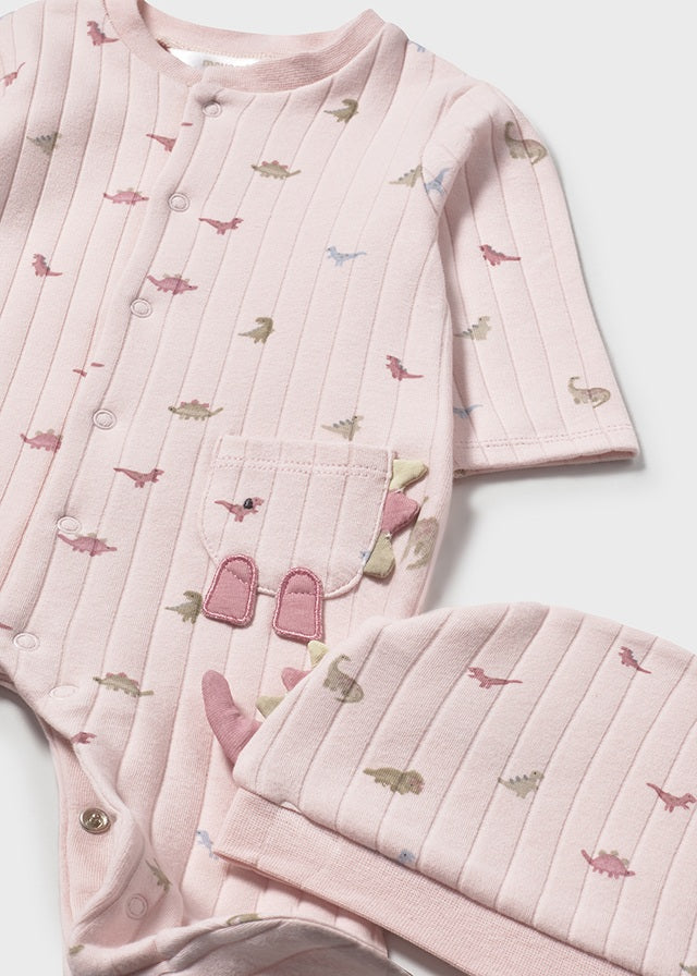 Dungaree and hat set