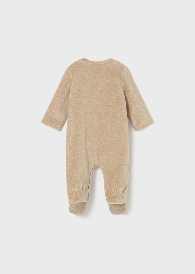 2 Pcs velour onesie