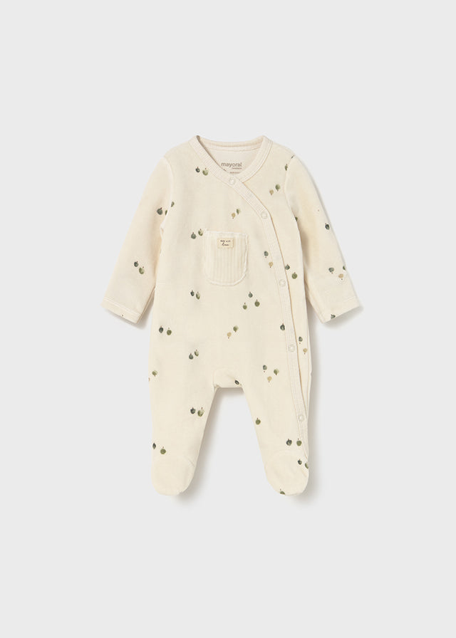 Velour onesie