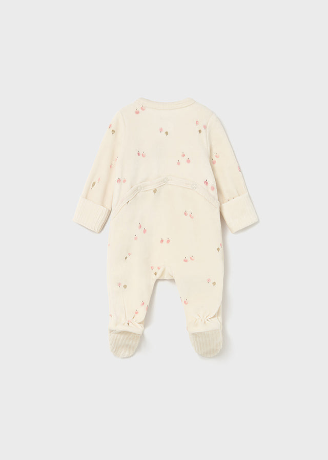 Velour onesie