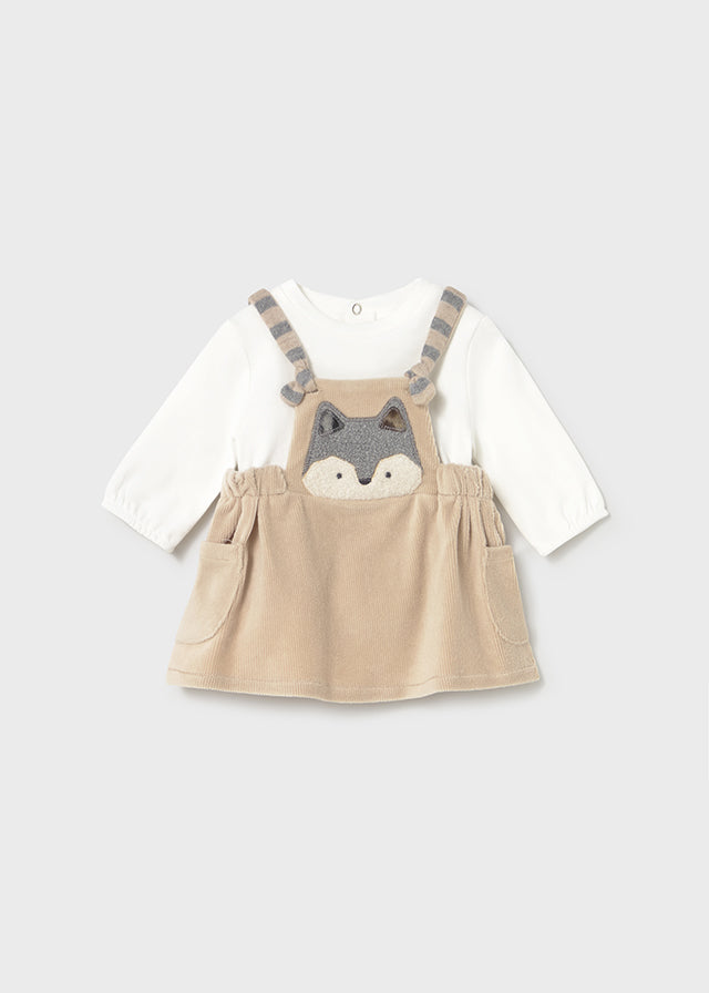 Dungaree skirt