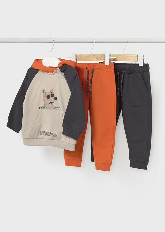 2 pants combined tracksuit