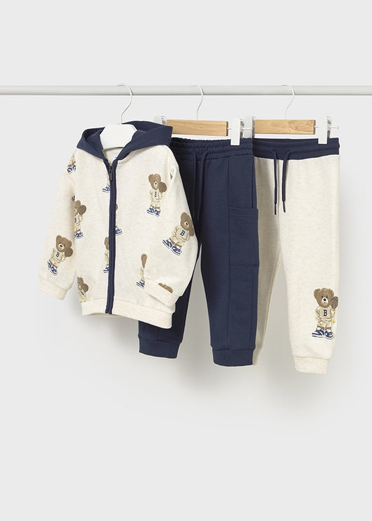 3-piece print tracksuit