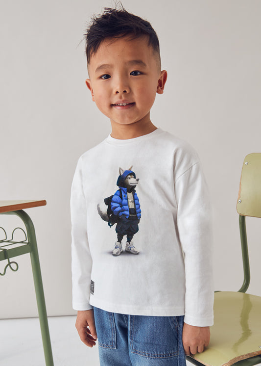 L/s "wolf" shirt
