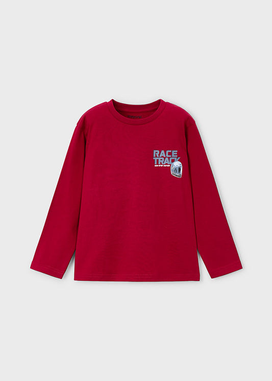 L/s "race track" shirt