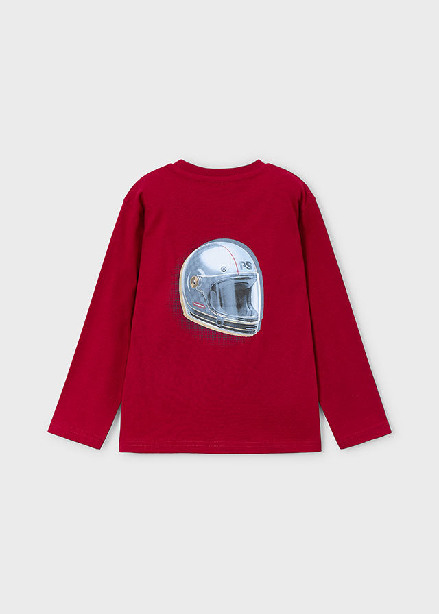 L/s "race track" shirt