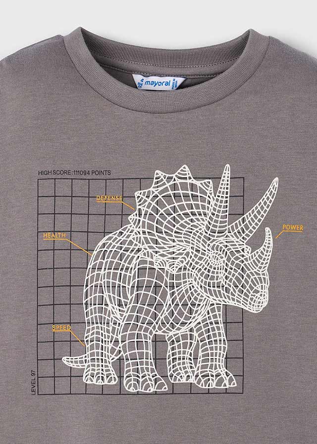 L/s t-shirt glow in the dark