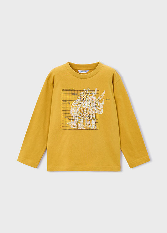 L/s t-shirt glow in the dark