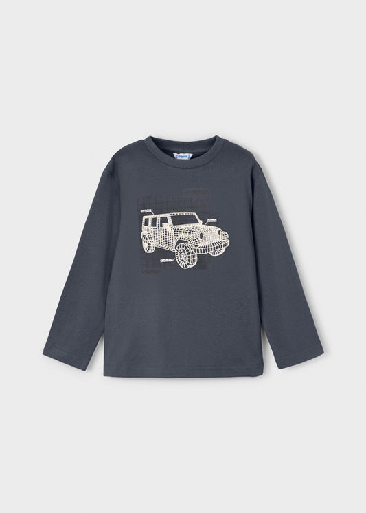 L/s t-shirt glow in the dark