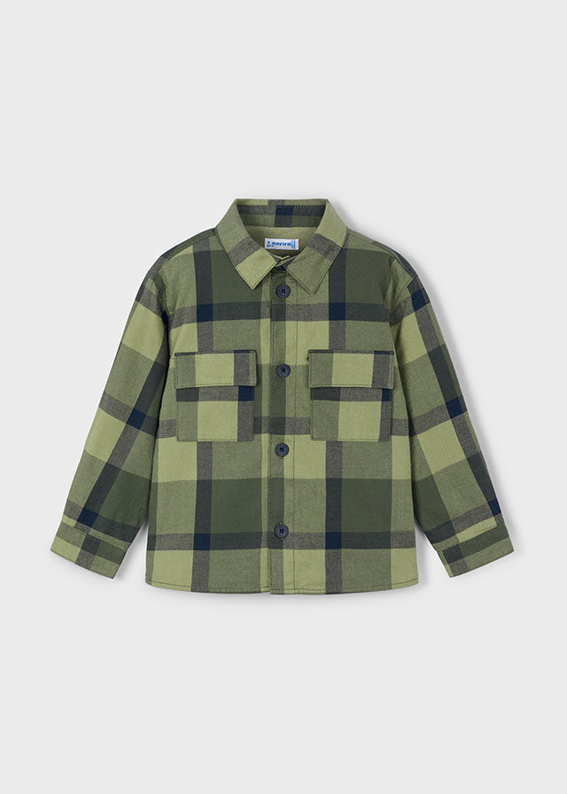 Checked overshirt