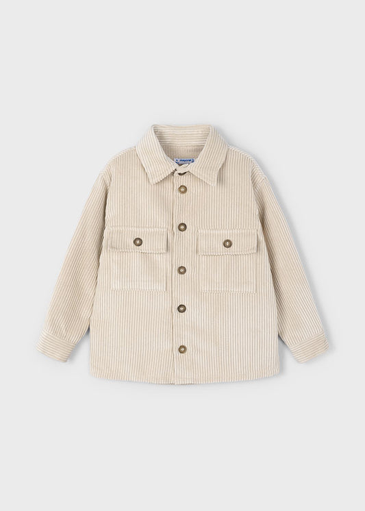 Corduroy overshirt