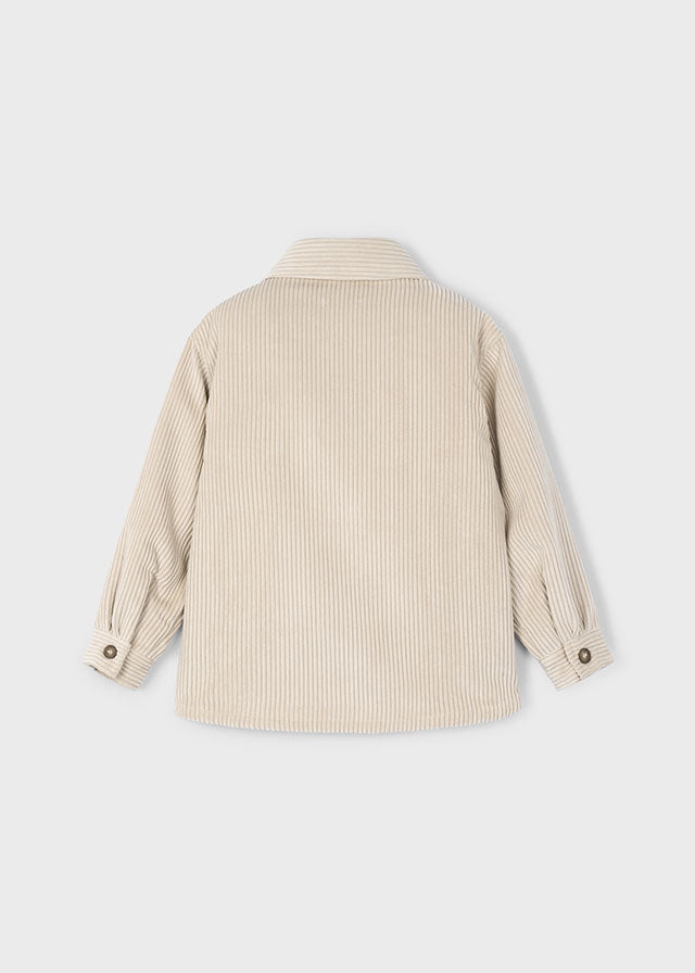 Corduroy overshirt